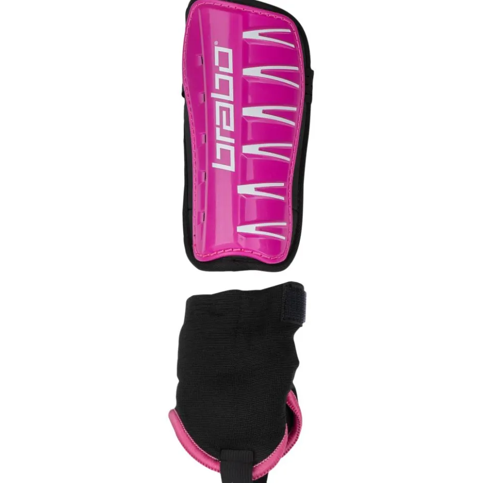 Brabo Hockey Bescherming*Force scheenbeschermers junior pink black