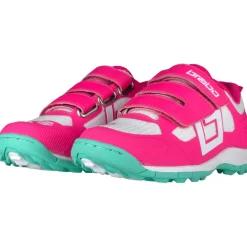 Brabo Hockeyschoenen*Force Velcro hockeyschoenen junior pink aqua