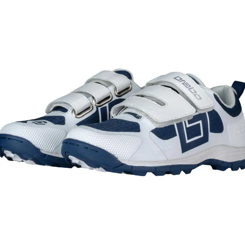 Brabo Hockeyschoenen*Force Velcro hockeyschoenen junior navy white