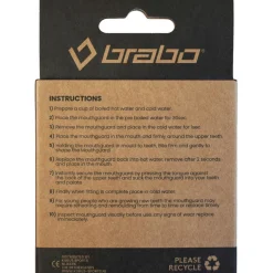 Brabo Hockey Bescherming*gebitsbeschermer junior trans pink white