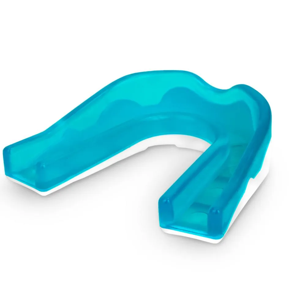 Brabo Hockey Bescherming*gebitsbeschermer trans blue white