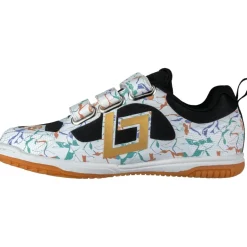 Brabo Hockeyschoenen*Indoor Velcro zaalhockeyschoenen junior marble black