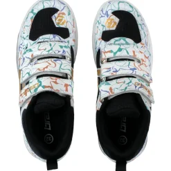 Brabo Hockeyschoenen*Indoor Velcro zaalhockeyschoenen junior marble black