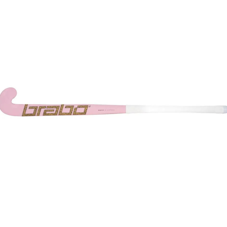 Brabo Hockeystick*IT Pure Studio Leopard Classic Curve hockeystick junior soft pink - 36,5 inch