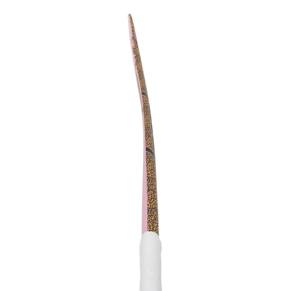 Brabo Hockeystick*IT Pure Studio Leopard Classic Curve hockeystick junior soft pink - 36,5 inch