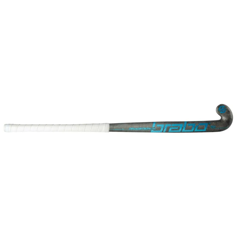 Brabo Hockeystick*IT Traditional 70 Low Bow zaalhockeystick grey agrentinian blue