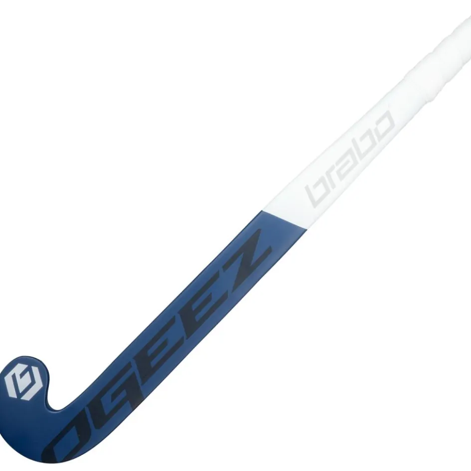 Brabo Hockeystick*O'GEEZ Original hockeystick junior white navy