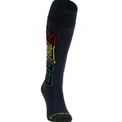 Brabo Hockeykleding*Rastafari hockeysokken black