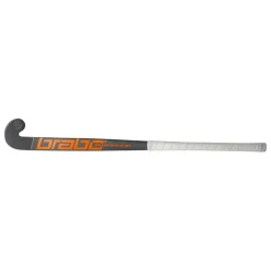 Brabo Hockeystick*Traditional Carbon 80 Low Bow hockeystick grey carbon orange