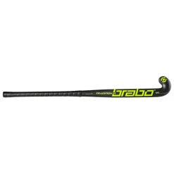 Brabo Hockeystick*Traditional Carbon 60 Classic Curve hockeystick black neon green