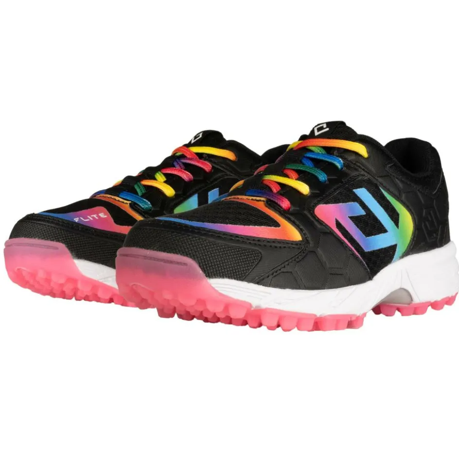 Brabo Hockeyschoenen*Tribute hockeyschoenen junior rainbow black