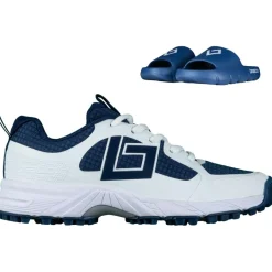 Brabo Hockeyschoenen*Tribute hockeyschoenen junior navy white inclusief slippers