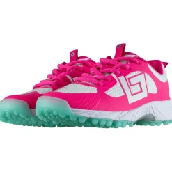 Brabo Hockeyschoenen*Tribute hockeyschoenen junior pink aqua inclusief slippers