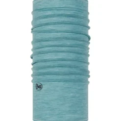 Buff Sjaals|Wintersport*Lightweight Merino Wool Tubular col solid pool