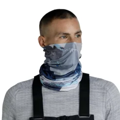 Buff Sjaals|Wintersport*ThermoNet col synth blue