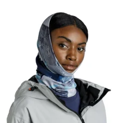 Buff Sjaals|Wintersport*ThermoNet col synth blue