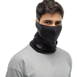 Buff Sjaals|Wintersport*Thermonet Tubular col solid black