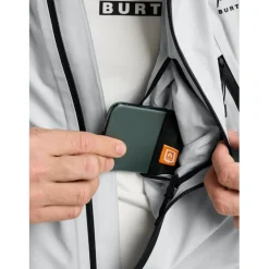 Burton Ski Jassen|Wintersport*Reserve GORE-TEX 2L Insulated winterjas heren grey cloud