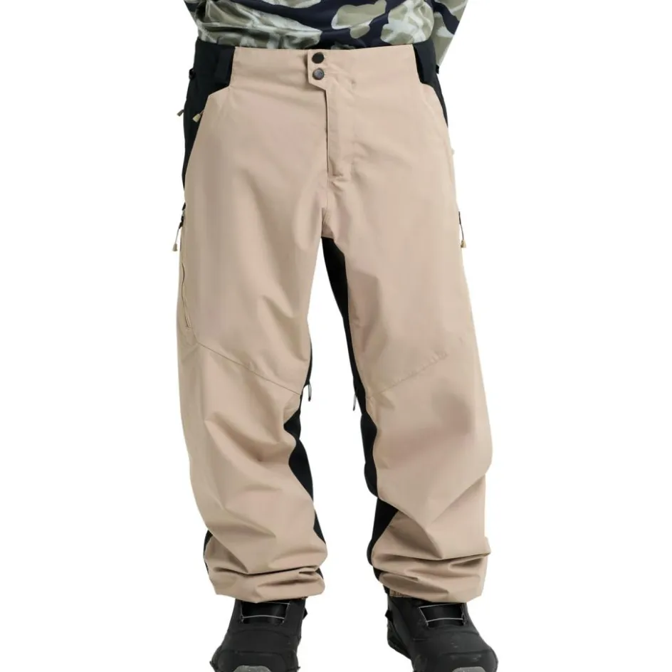 Burton Skibroeken|Wintersport*Reserve 2L Relaxed pants skibroek heren summit taupe true black