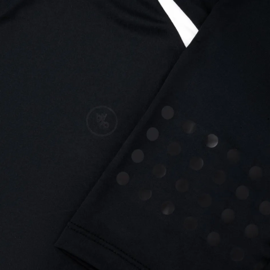 By VP Tenniskleding* 8100720 padel shirt heren black
