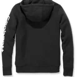 Carhartt Truien & Vesten*Logo Sleeve Graphic hoodie dames black