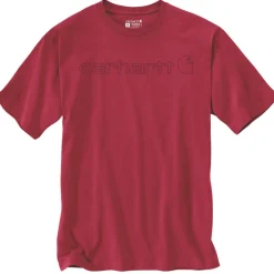 Carhartt Shirts, Polo's & Blouses*Pocket shirt heren industry red