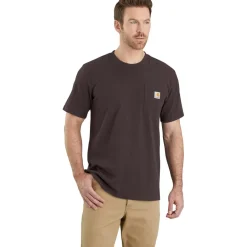 Carhartt Shirts, Polo's & Blouses*Pocket shirt heren dark sepia