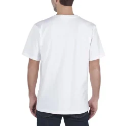 Carhartt Shirts, Polo's & Blouses*Relaxed Fit Heavyweight K87 Pocket shirt heren white