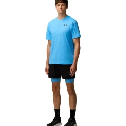 Castore Sportshirt*Engineered Knit shirt heren cool blue black