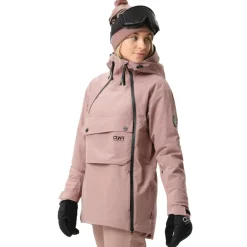 ColourWear Ski Jassen|Wintersport*Cake 2.0 anorak winterjas dames taupe