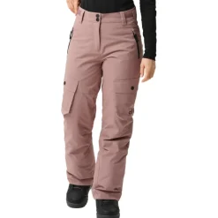 ColourWear Skibroeken|Wintersport*Cargo skibroek dames taupe