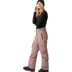 ColourWear Skibroeken|Wintersport*Cargo skibroek dames taupe