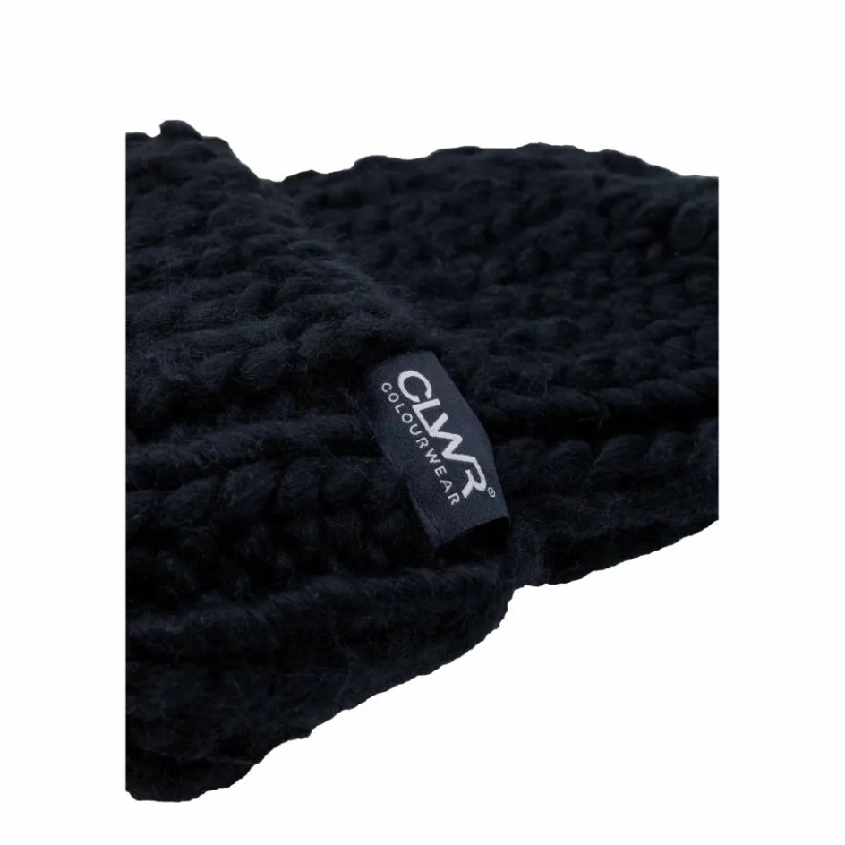 ColourWear Mutsen|Wintersport*Chunky muts black