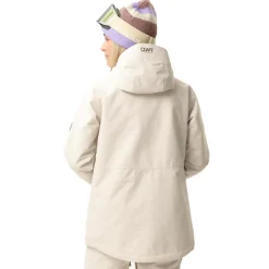 ColourWear Ski Jassen|Wintersport*Cookie winterjas dames off white