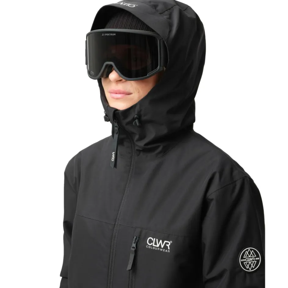 ColourWear Ski Jassen|Wintersport*Cookie winterjas dames black