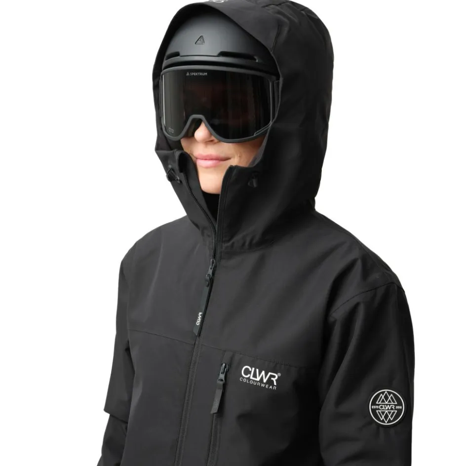 ColourWear Ski Jassen|Wintersport*Cookie winterjas dames black