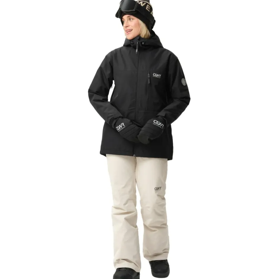 ColourWear Ski Jassen|Wintersport*Cookie winterjas dames black
