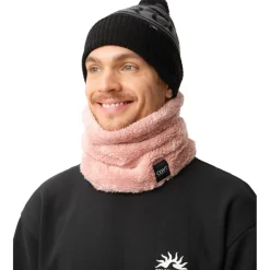 ColourWear Sjaals|Wintersport*Fluffy Tube col dark rose