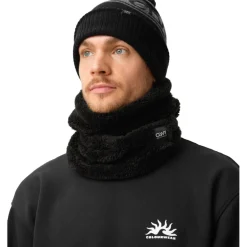 ColourWear Sjaals|Wintersport*Fluffy Tube col black