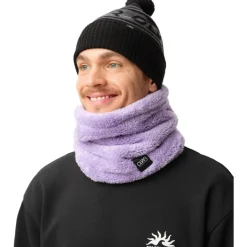 ColourWear Sjaals|Wintersport*Fluffy Tube col purple