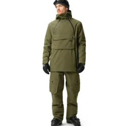 ColourWear Ski Jassen|Wintersport*Foil anorak winterjas heren dark olive