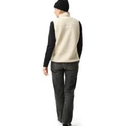 ColourWear Ski Jassen|Wintersport*Pile bodywarmer dames off white