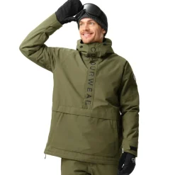 ColourWear Ski Jassen|Wintersport*Signature anorak winterjas heren dark olive