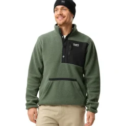 ColourWear Ski Truien|Wintersport*Snap Pile sweater heren dark sage