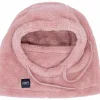 ColourWear Mutsen|Wintersport*So Fluffy balaclava dark rose