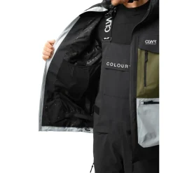 ColourWear Ski Jassen|Wintersport*Transfer winterjas heren black