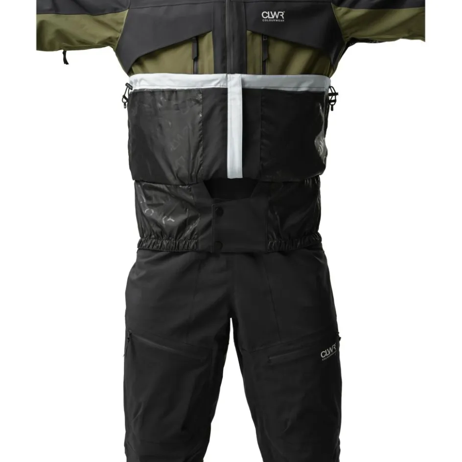 ColourWear Ski Jassen|Wintersport*Transfer winterjas heren black