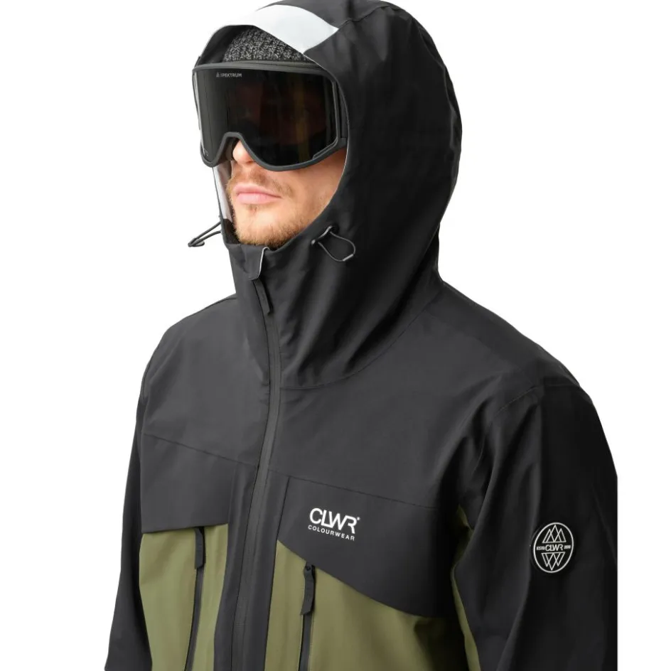 ColourWear Ski Jassen|Wintersport*Transfer winterjas heren black