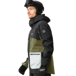 ColourWear Ski Jassen|Wintersport*Transfer winterjas heren black