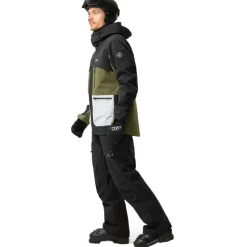 ColourWear Ski Jassen|Wintersport*Transfer winterjas heren black